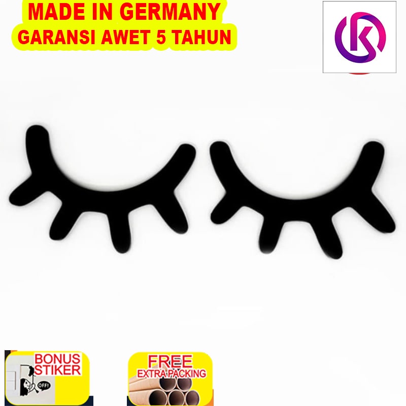 

Murah Alis Kayu Wall Decor Eyelash Sleepy Eyes Hiasan Dinding Kamar - 10cm