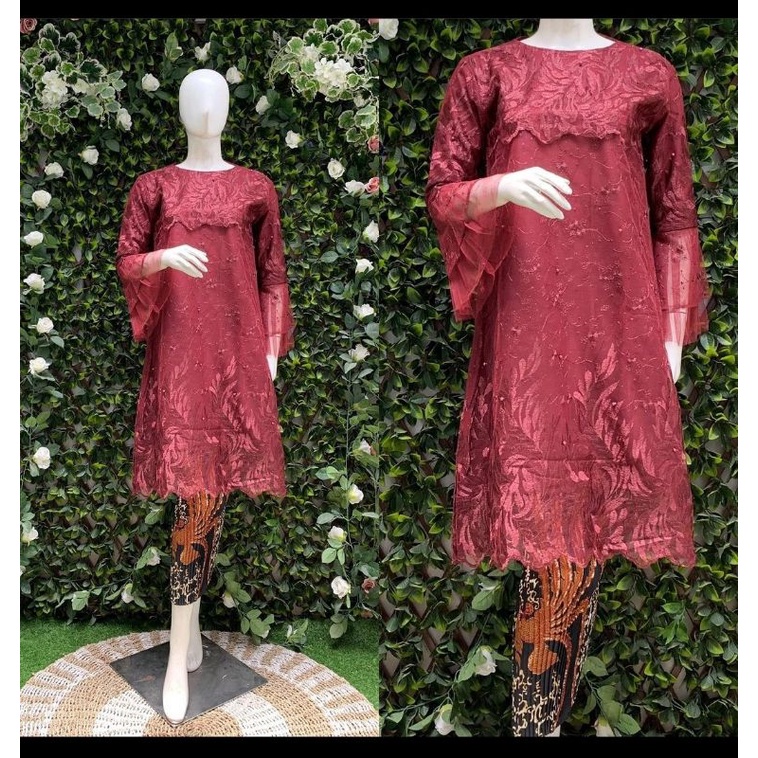 Set Kebaya Pesta / Kebaya wisuda / Kebaya kekinian / Set kebaya murah Set kebaya Remaja