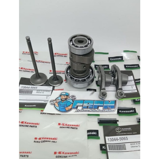 Noken As + Pelatuk Klep + Klep Set Kawasaki KLX 150 S L BF KLX 150 D-Tracker