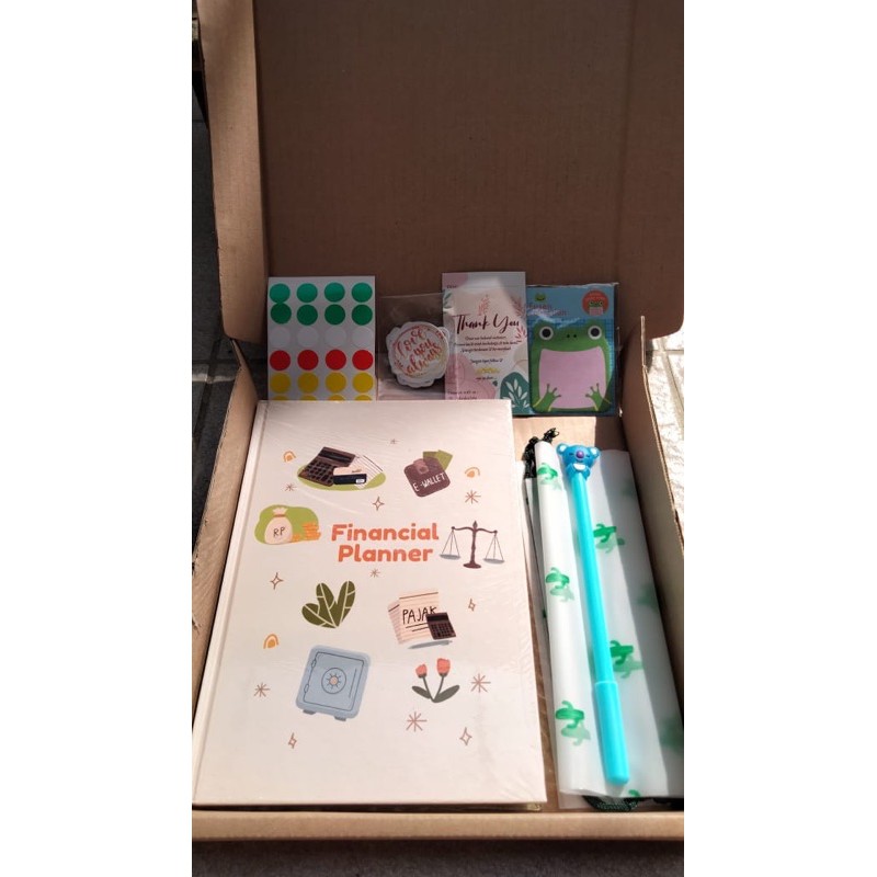 

Financial Planner - RA Planner + Free Gift | Buku agenda pengatur keuangan