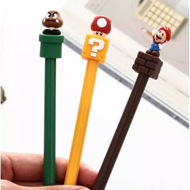 

Pulpen gel Mario and friends