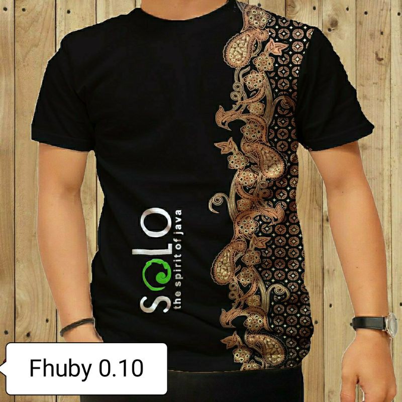 KAOS DEWASA KHAS SOLO/KAOS SOLO THE SPIRIT OF JAVA