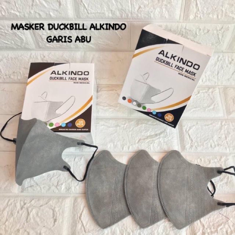 MASKER DUCKBILL EARLOOP FACEMASK ABU MURAH