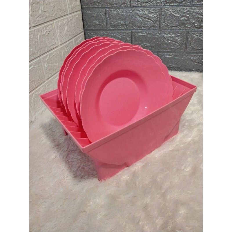 Rak Piring Pink RP 127 Golden Lemon