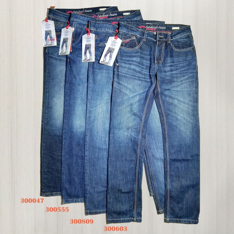 Celana Jeans Cowok Cardinal Panjang Slimfit/centraltrenggalek