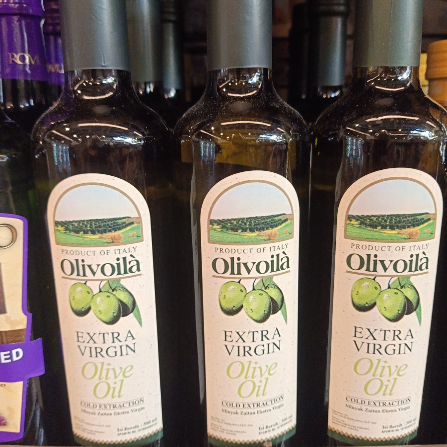 

OLIVOILA Olive Oil Extra Virgin Botol 500ml