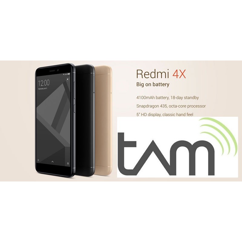 Xiaomi Redmi 4X Prime TAM Full Black