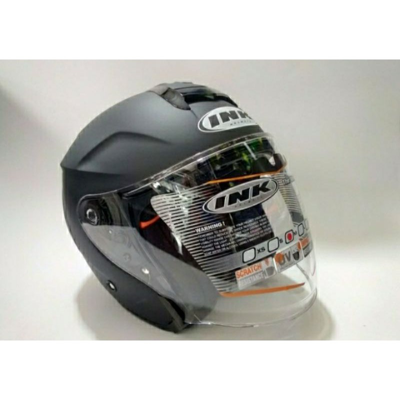 helm Ink dynamic hitam doff