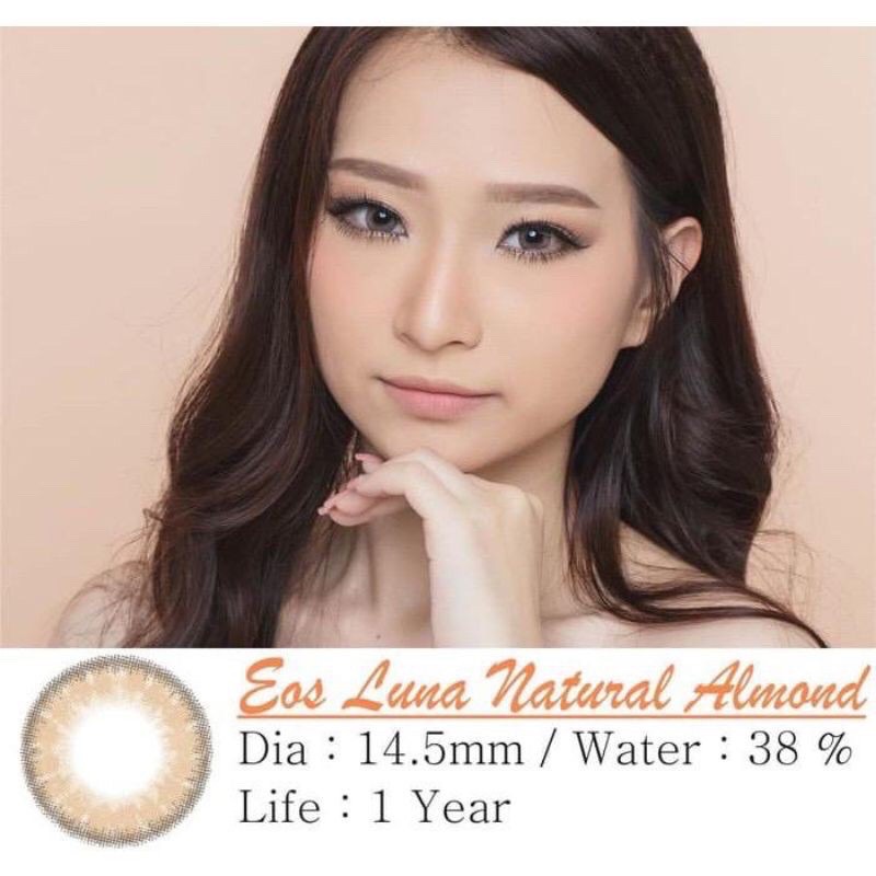 (BISA COD) SOFTLENS GEL LUNA NATURAL / TOP GEL LUNA NATURAL FREE LENSCASE