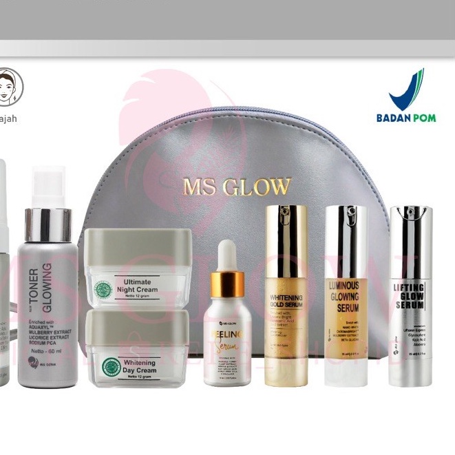MS GLOW SERIES / SATUAN / PAKET / ORIGINAL
