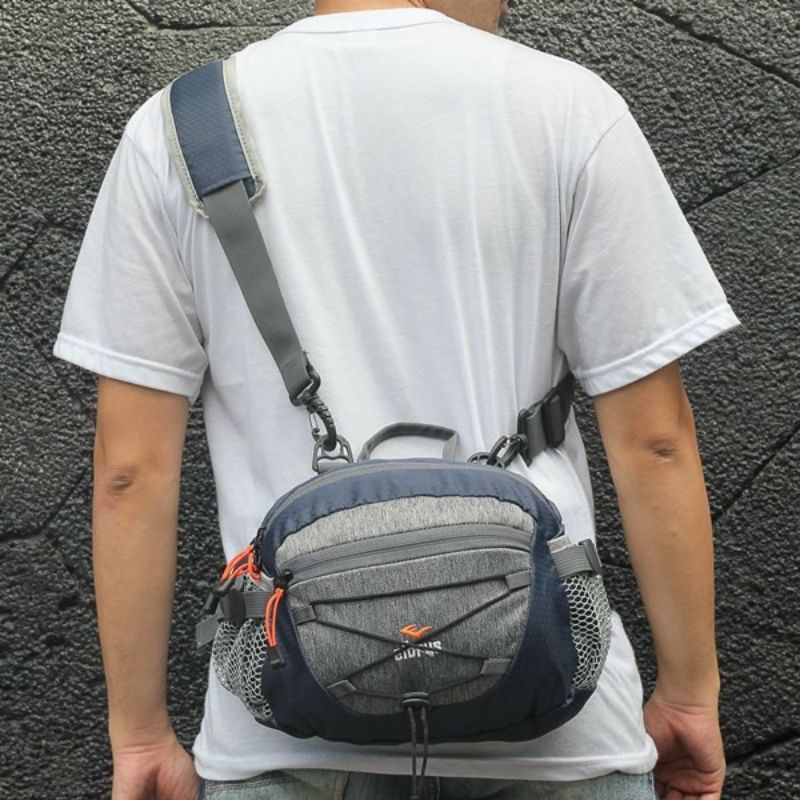 Tas Selempang Adventure Hunting Traveling Outhdoor Besar Pri Multifungsi Tas Trail Motor Cross Hiking Runing Gunung Tas Selempang Bahu Sekolah Kuliah Kerja pria wanita