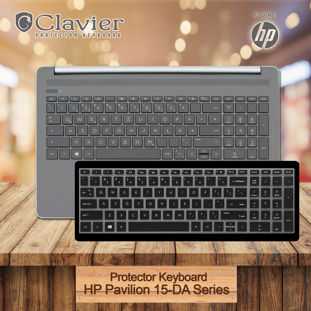 Keyboard Protector Cover Hp 15-DA0030TU 15-DB0005AU 15-DB0009AU Warna