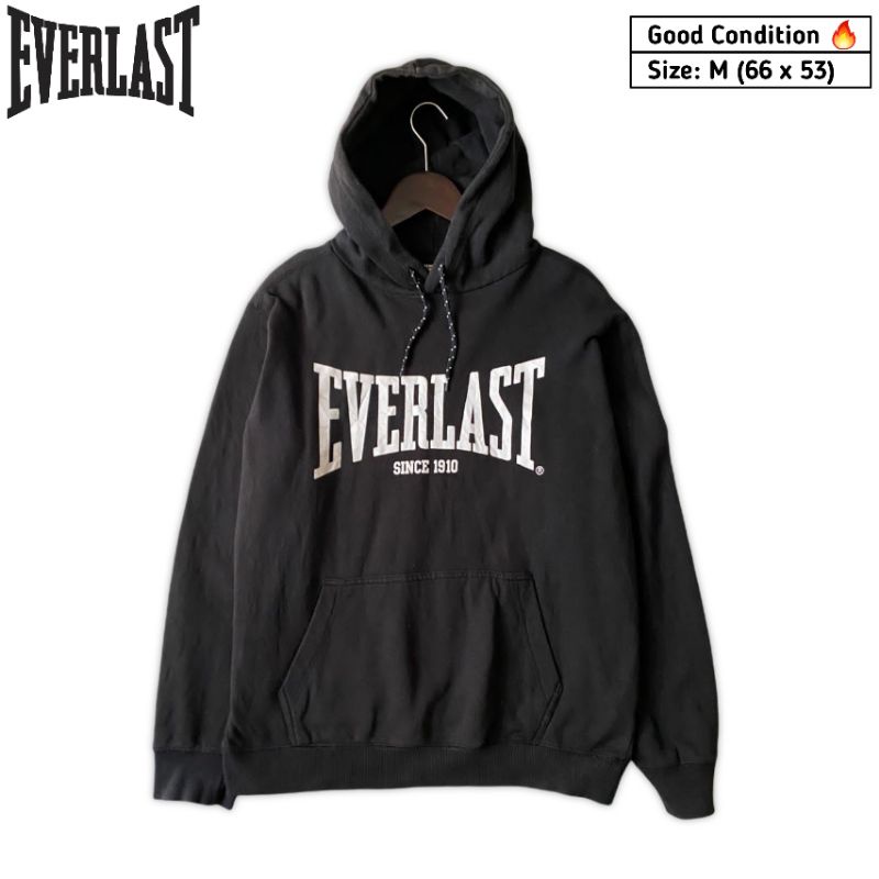 Thrift Jaket Hoodie Everlast Second Branded Original Preloved Pria Wanita