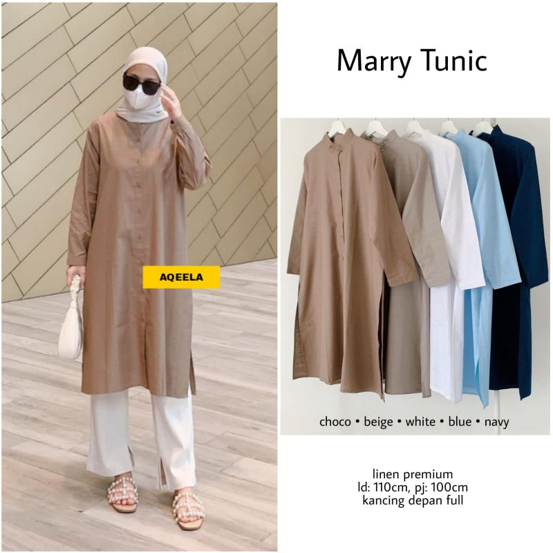 Marry tunik//Linen//aqeela