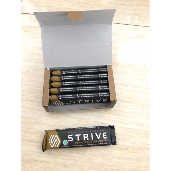 

Strive Energy Bar Peanut Butter Coffee 40gr
