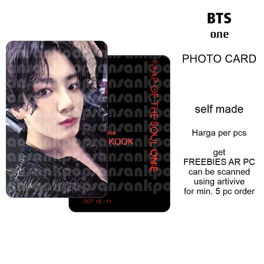 photocard bts Bangtan ONE UNOFFICIAL