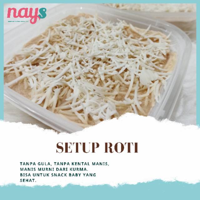 

SETUP ROTI TAWAR TANPA GULA TANPA KENTAL MANIS / SNACK MPASI