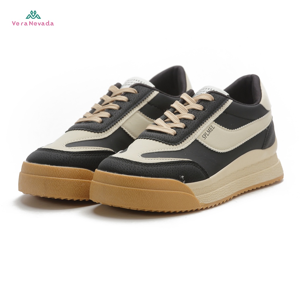 Vera Nevada Sepatu Sneakers Wanita Sport Shoes #VN1190-BLACK
