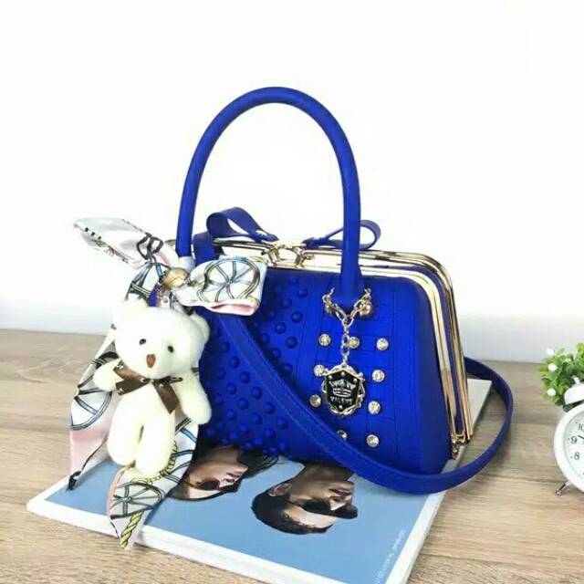 SQ012 TAS JELLY MATTE DIAMOND TAS JELLY BEHEL DIAMOND IMPORT BATAM