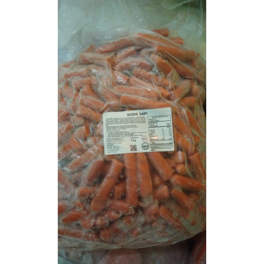 

Sosis rework rb 7 Umiami bernardi frozen food Sosis siap saji