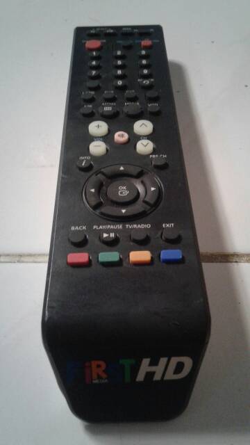 REMOT REMOTE RECEIVER PARABOLA FIRST MEDIA/HD ORIGINAL ASLI