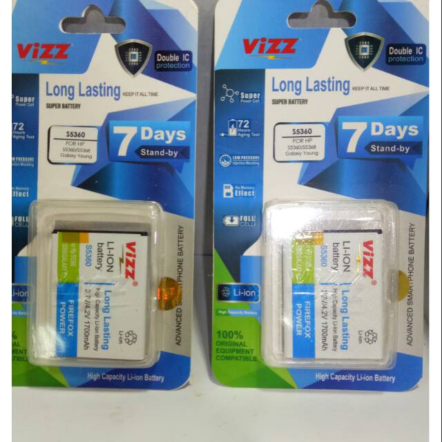 Baterai samsung Galaxy Y S5360 Vizz battery samsung Galaxy s5360 batt samsung galaxy Y s5360