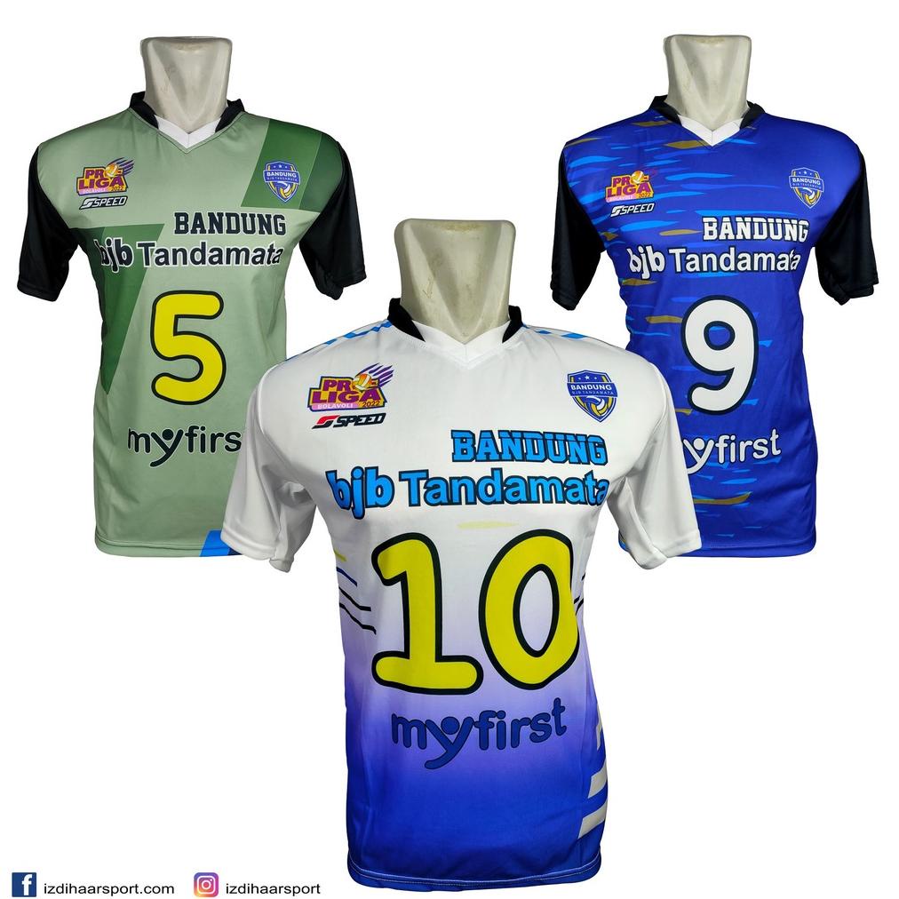 Jersey Voli Printing Bjb Kaos Proliga Bjb 2022 Baju Volley Proliga Izdihaarsport