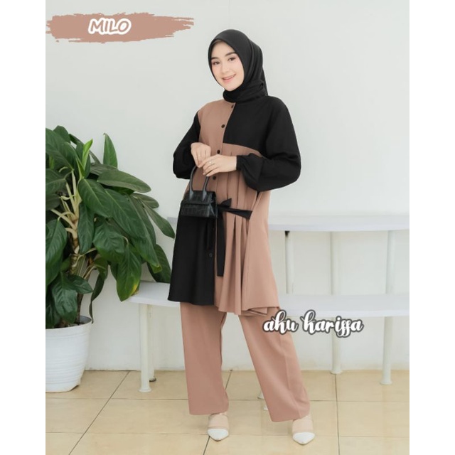 𝓱𝓪𝔂𝓵𝓪𝓱 [HJ76] AKU KARISSA ORI//CLARA ONE SET//SET CELANA AKU KARISSA