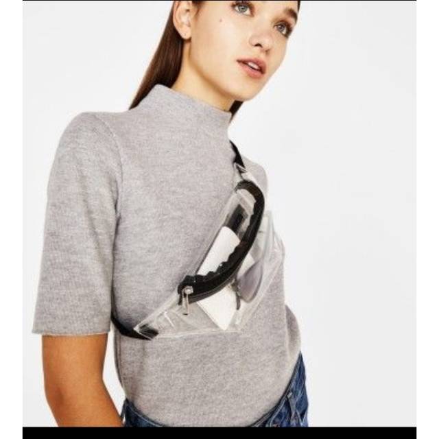 Waist bag transparent s  tas pinggang transparant