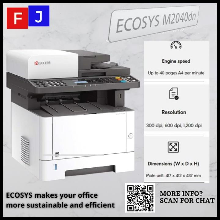 Mesin Fotocopy Kyocera Ecosys M2040Dn Garansi Resmi