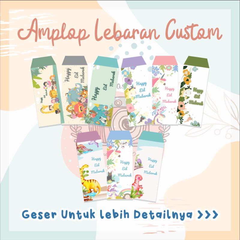 

Amplop Lebaran Idul Fitri Custom / Amplop Lebaran / Amplop Lebaran Custom / Amplop Custom