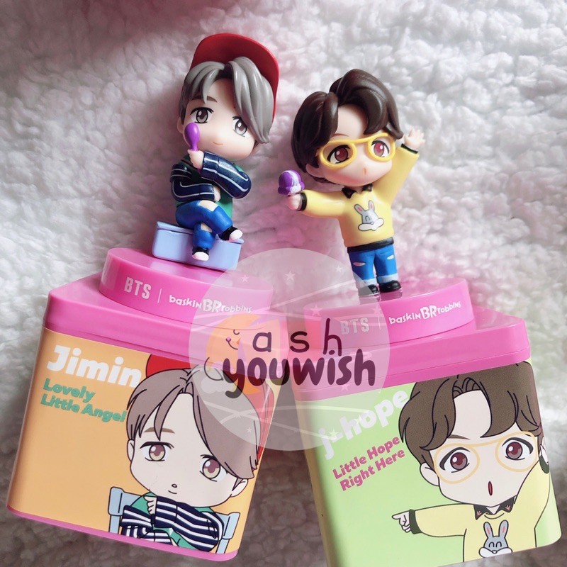 BASKIN ROBBINS  TINYTAN- BLOCKPACK FIGURE / BTS