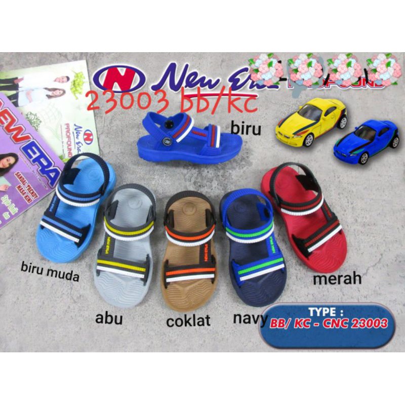 sandal anak laki new era 23003