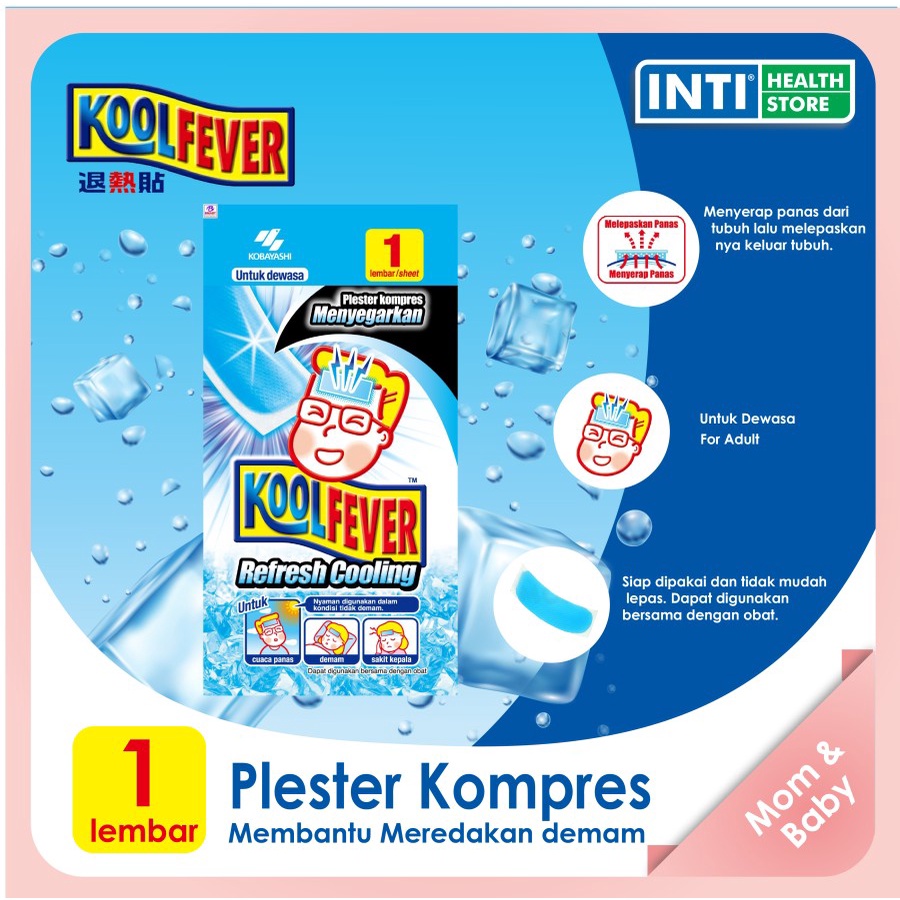 KOOLFEVER | Kompres Demam | Koolfever Dewasa | Kool Fever Adult