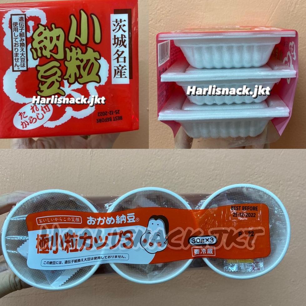 

[KODE RIDVO] ASAICHIBAN NATTO (KOTSUBU NATTO MINI) 40gr x 3 / TAKANO NATTO CUP 30gr x 3