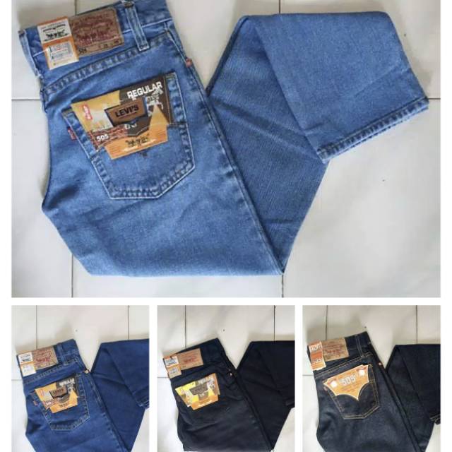 BIG SIZE CELANA  JEANS  PRIA  STANDAR REGULER LEVI S DENIM  