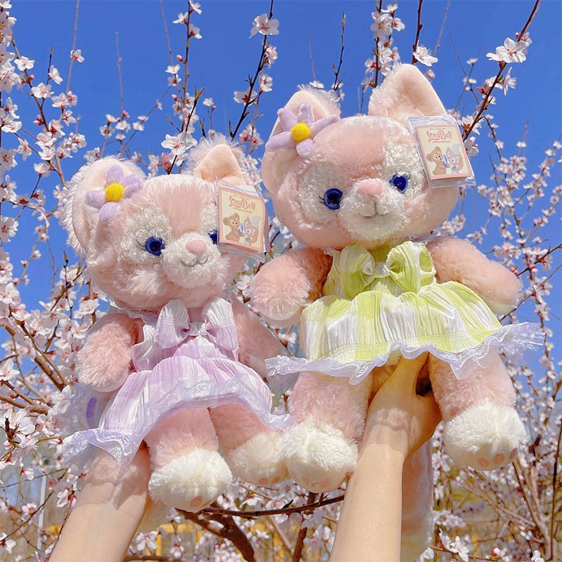 Ready Stock !!! 35cm Pink Fox Cartoon New Friend LinaBell Stuffed Plush Toys Kawaii Plush Toys