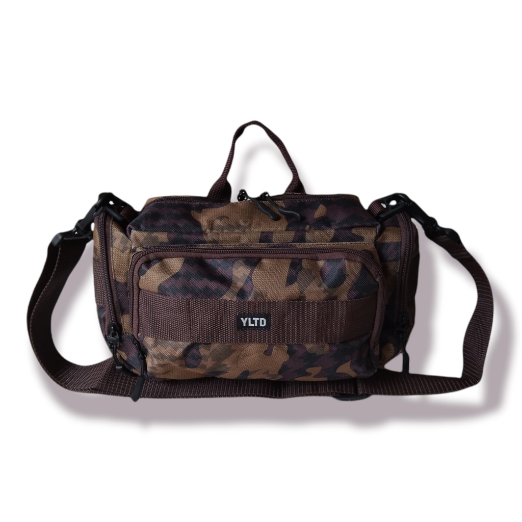 Rancis Jaya - Tas Selempang Pria Army / Tas Selempang Pria YLTD / Tas Tactical Bahan Motif Army