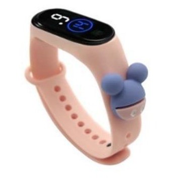 MoonLand JT203 Jam tangan anak  Elektronik Tahan Air IP67 Motif Kartun Anak Laki-laki Perempuan LED-3