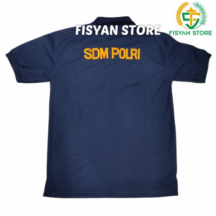 Kaos SDM Polri | Kaos Polisi Lengan Pendek