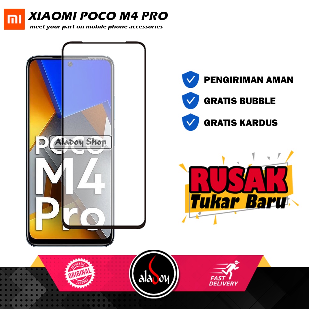 PAKET 2 IN 1 Case Xiaomi Poco M4 Pro 2022 Armor Fusion Transparent Prmium Casing Free Tempered Glass