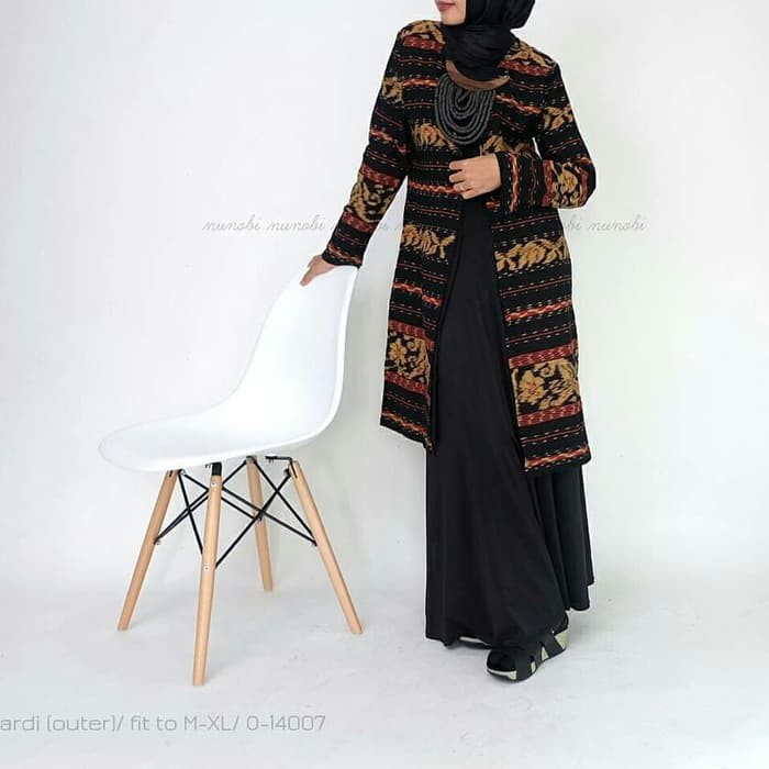 BAJU TENUN IKAT / OUTER TENUN TROSO / LONG CARDI / KAIN BLANGKET