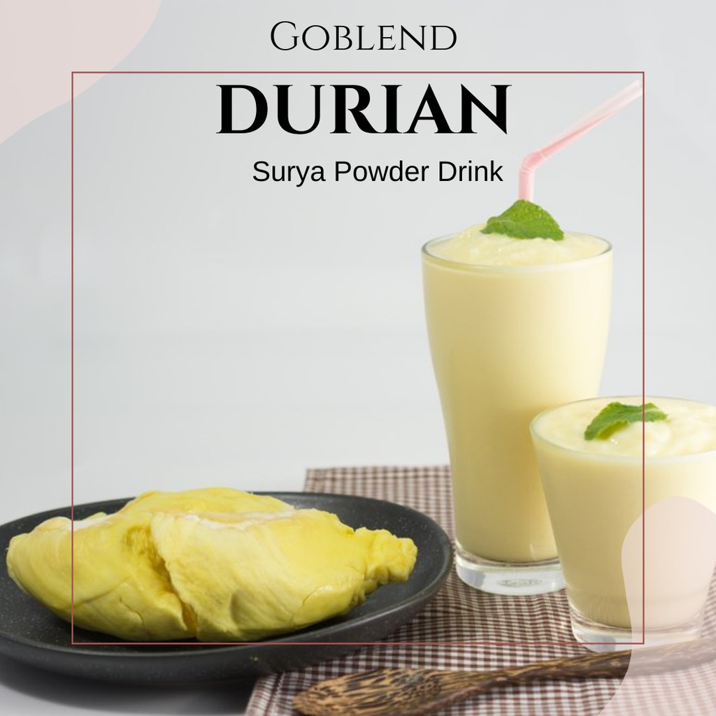 Jual Bubuk Minuman Rasa Durian Kg Durian Powder Bubuk Durian