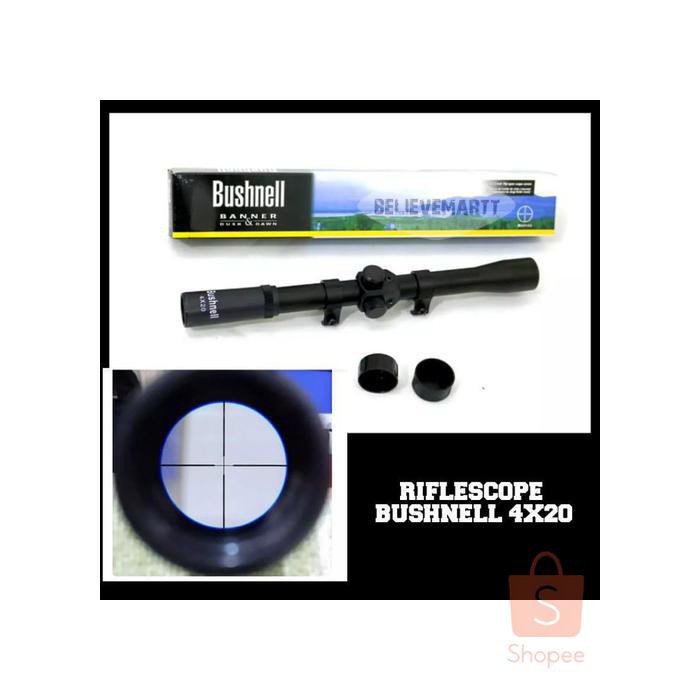 TEROPONG TPO2G869 RIFLESCOPE TELESKOP SENAPAN ANGIN BUSHNELL 4X20