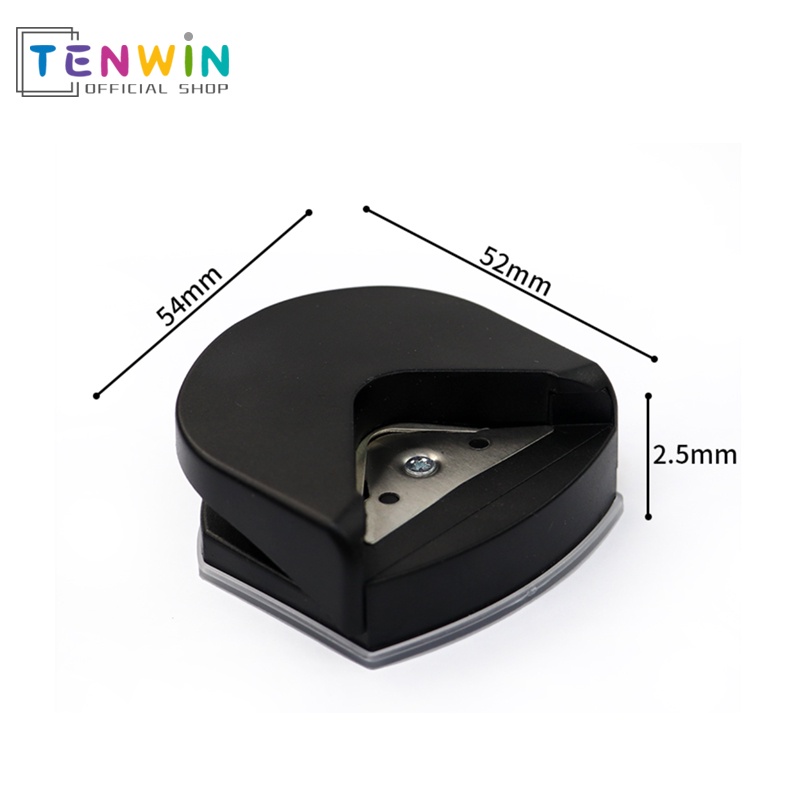 

HJK Mini Portable Corner Rounder Card Photo Cutter paper cutter-Tenwin