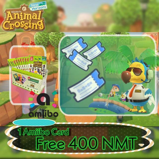 Animal Crossing New Horizons - 10 Nook Miles Ticket