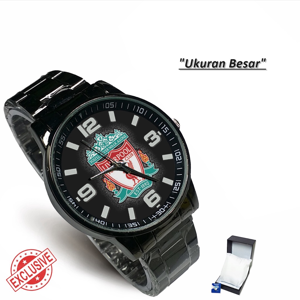 Jam Tangan Rantai Couple LIVERPOOL - 2 (Keren)