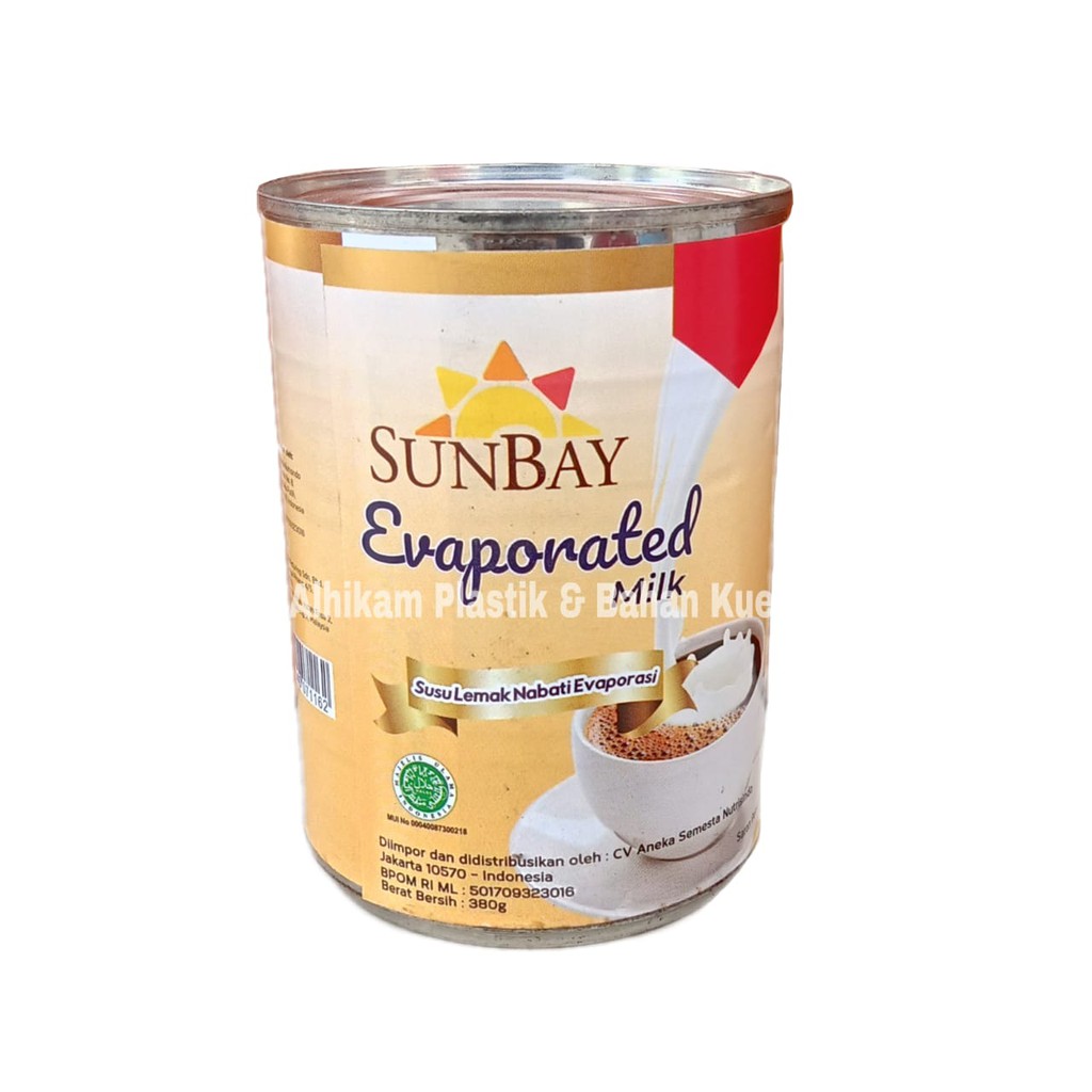 Jual Susu Evaporasi Sunbay 380gr - Evaporated Milk | Shopee Indonesia