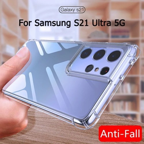 CASE SAMSUNG S21 - S21 PLUS - S21 ULTRA ANTI CRACK SHOCK SOFTCASE