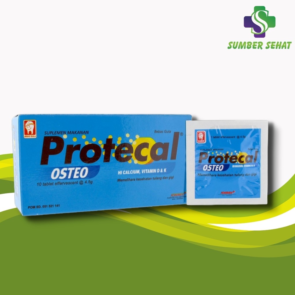 PROTECAL OSTEO EFFERVESCENT BOX 10 TABLET